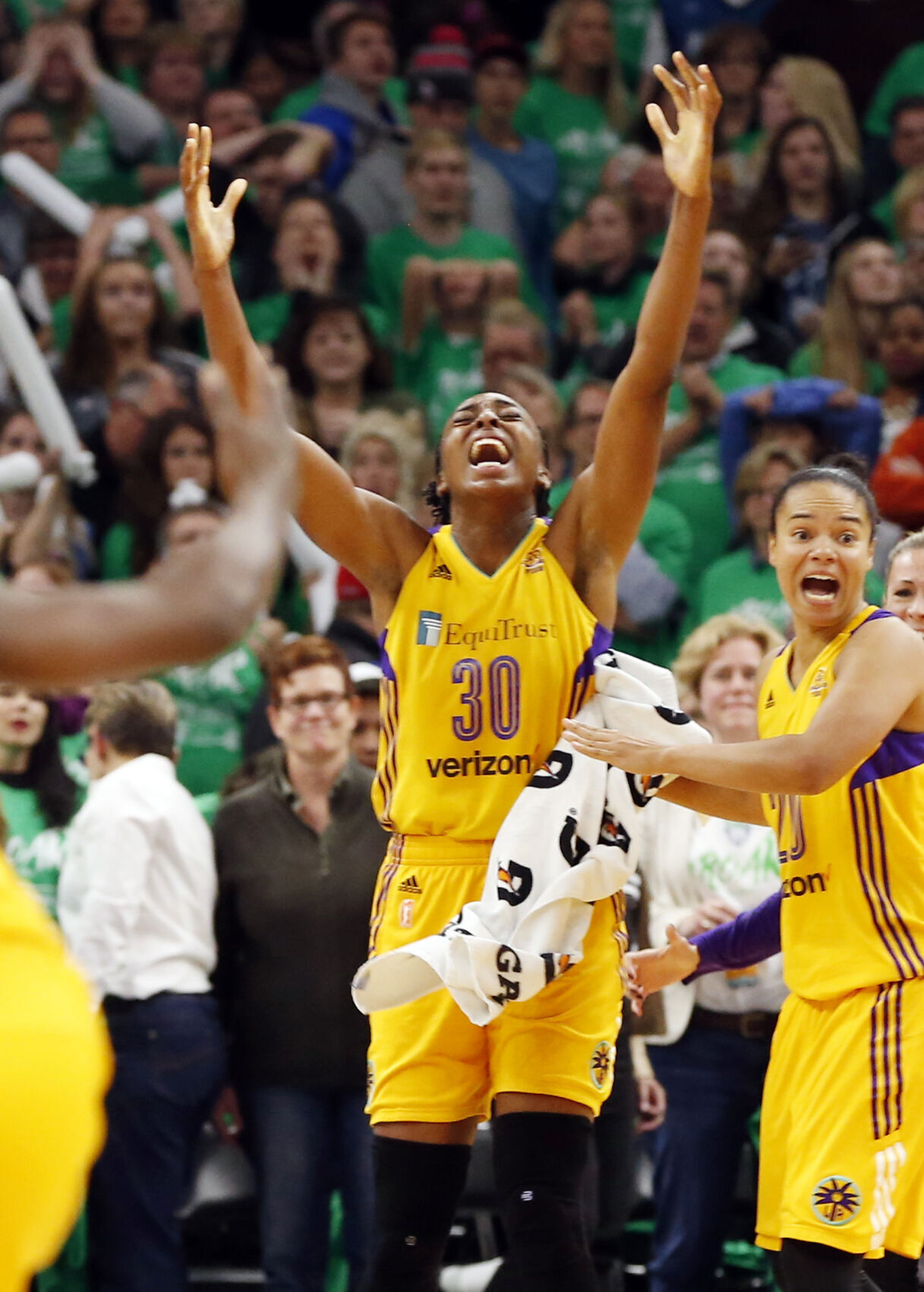 2016: Nneka Ogwumike's jumper lifts LA Sparks to WNBA title